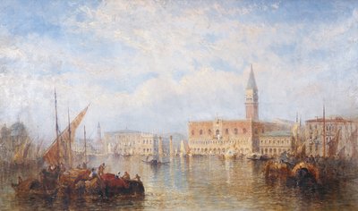 View of the Palazzo Ducale, Venice by J. Vivian